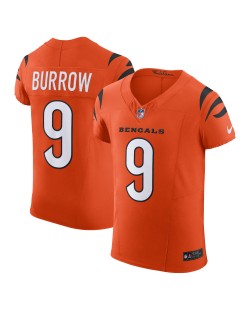 Joe Burrow Cincinnati Bengals Nike Vapor F.U.S.E. Elite-Trikot – Orange