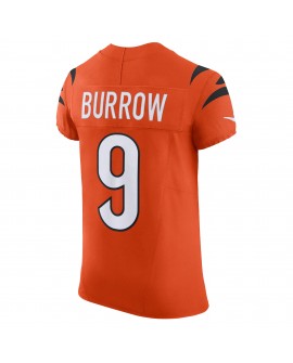 Joe Burrow Cincinnati Bengals Nike Vapor F.U.S.E. Elite-Trikot – Orange