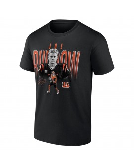Joe Burrow Cincinnati Bengals Humble Shadow Spieler T-Shirt – Schwarz