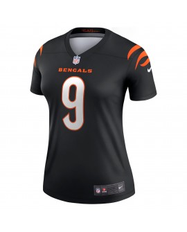 Joe Burrow Cincinnati Bengals Nike Damen-Legend-Spieler-Performance-Oberteil – Schwarz