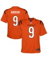 Joe Burrow Cincinnati Bengals Nike Jugend-Spieler Trikot – Orange