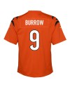 Joe Burrow Cincinnati Bengals Nike Jugend-Spieler Trikot – Orange