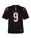 Joe Burrow Cincinnati Bengals Nike Jugend-Spieler Trikot – Schwarz