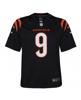 Joe Burrow Cincinnati Bengals Nike Jugend-Spieler Trikot – Schwarz