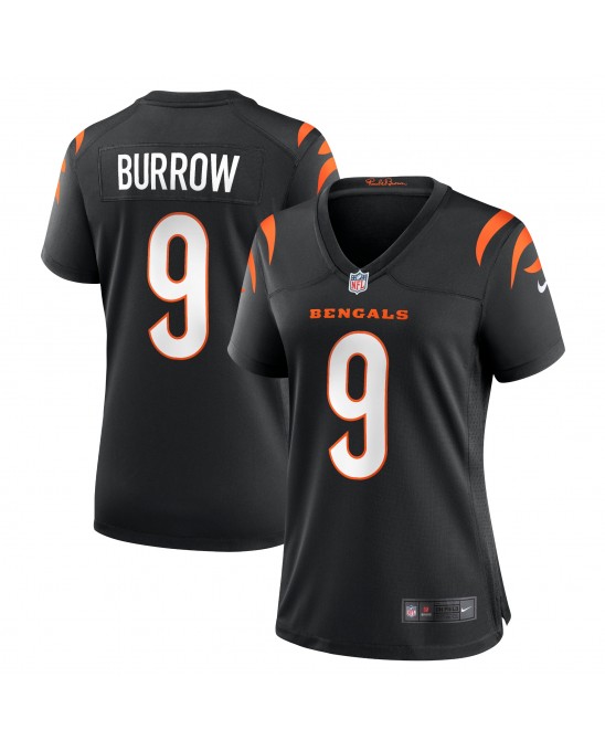 Joe Burrow Cincinnati Bengals Nike Spieler Game-Trikot für Damen – Schwarz