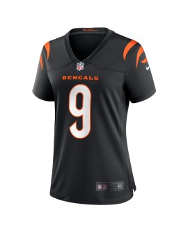 Joe Burrow Cincinnati Bengals Nike Spieler Game-Trikot für Damen – Schwarz