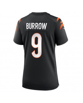 Joe Burrow Cincinnati Bengals Nike Spieler Game-Trikot für Damen – Schwarz