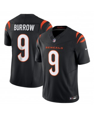 Joe Burrow Cincinnati Bengals Nike Vapor F.U.S.E. Limitiertes Trikot – Schwarz
