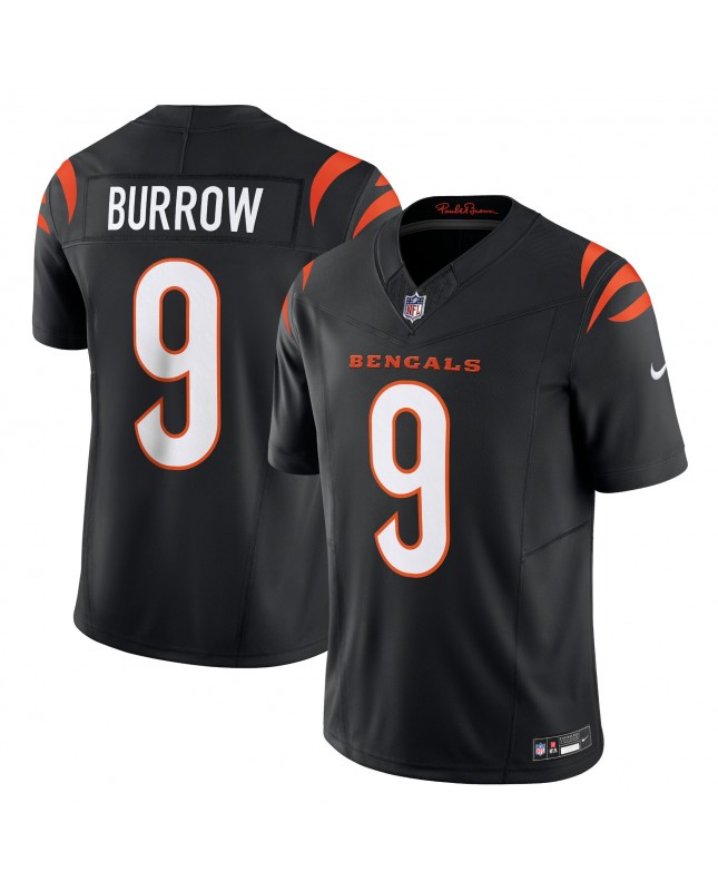 Joe Burrow Cincinnati Bengals Nike Vapor F.U.S.E. Limitiertes Trikot – Schwarz