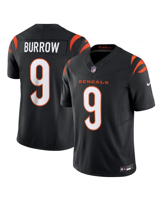 Joe Burrow Cincinnati Bengals Nike Vapor F.U.S.E. Limitiertes Trikot – Schwarz
