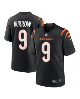 Joe Burrow Cincinnati Bengals Nike Spieler-Spieler Trikot – Schwarz