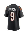 Joe Burrow Cincinnati Bengals Nike Spieler-Spieler Trikot – Schwarz