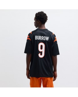 Joe Burrow Cincinnati Bengals Nike Spieler-Spieler Trikot – Schwarz