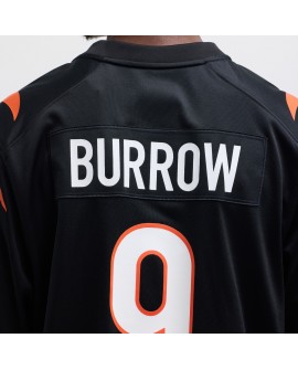 Joe Burrow Cincinnati Bengals Nike Spieler-Spieler Trikot – Schwarz