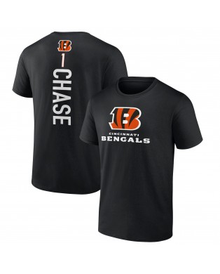 Ja'Marr Chase Cincinnati Bengals Spielmacher-T-Shirt – Schwarz
