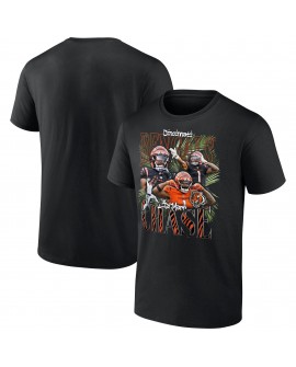 Ja'Marr Chase Cincinnati Bengals Notorious Grafik-T-Shirt – Schwarz