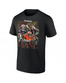 Ja'Marr Chase Cincinnati Bengals Notorious Grafik-T-Shirt – Schwarz