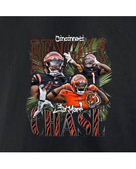 Ja'Marr Chase Cincinnati Bengals Notorious Grafik-T-Shirt – Schwarz