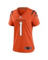 Ja'Marr Chase Cincinnati Bengals Nike Damen-Ausweichtrikot – Orange