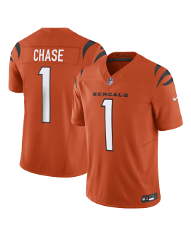 Ja'Marr Chase Cincinnati Bengals Nike Vapor F.U.S.E. Limitiertes Trikot – Orange