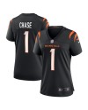 Ja'Marr Chase Cincinnati Bengals Nike Damen-Spieler Trikot – Schwarz