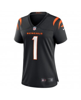 Ja'Marr Chase Cincinnati Bengals Nike Damen-Spieler Trikot – Schwarz