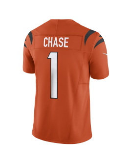 Ja'Marr Chase Cincinnati Bengals Nike Vapor F.U.S.E. Limitiertes Trikot – Orange