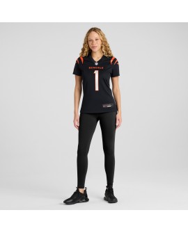 Ja'Marr Chase Cincinnati Bengals Nike Damen-Spieler Trikot – Schwarz