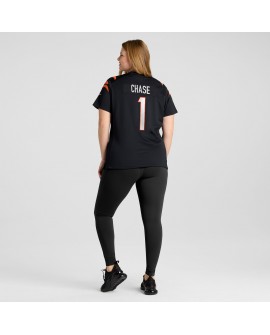 Ja'Marr Chase Cincinnati Bengals Nike Damen-Spieler Trikot – Schwarz