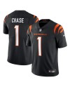 Ja'Marr Chase Cincinnati Bengals Nike Vapor Untouchable Limited Trikot – Schwarz
