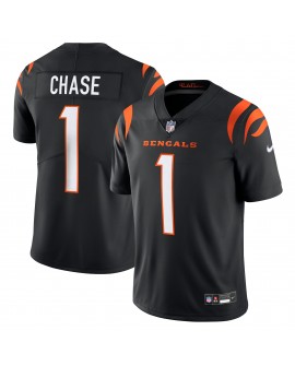 Ja'Marr Chase Cincinnati Bengals Nike Vapor Untouchable Limited Trikot – Schwarz