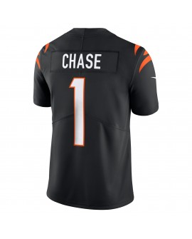 Ja'Marr Chase Cincinnati Bengals Nike Vapor Untouchable Limited Trikot – Schwarz