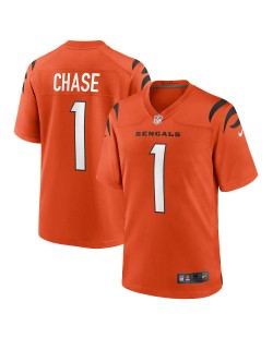 Ja'Marr Chase Cincinnati Bengals Nike Alternatives Spieler Trikot – Orange