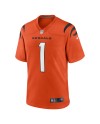 Ja'Marr Chase Cincinnati Bengals Nike Alternatives Spieler Trikot – Orange