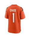 Ja'Marr Chase Cincinnati Bengals Nike Alternatives Spieler Trikot – Orange