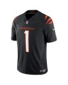 Ja'Marr Chase Cincinnati Bengals Nike Vapor F.U.S.E. Limitiertes Trikot – Schwarz