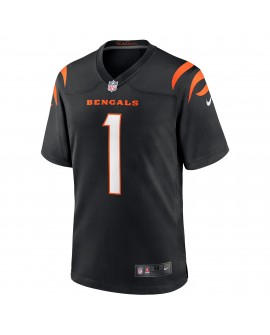 Ja'Marr Chase Cincinnati Bengals Nike Spieler Trikot – Schwarz