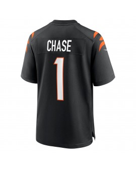 Ja'Marr Chase Cincinnati Bengals Nike Spieler Trikot – Schwarz
