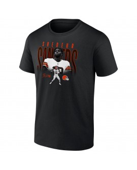 Shedeur Sanders Cleveland Browns Humble Shadow Spieler Grafik-T-Shirt – Schwarz