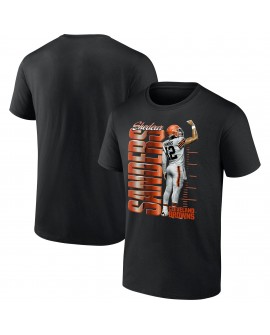 Shedeur Sanders Cleveland Browns Celebration T-Shirt – Schwarz