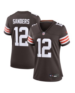 Shedeur Sanders Cleveland Browns Nike Damen 2025 NFL Draft Spieler Trikot – Braun