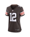 Shedeur Sanders Cleveland Browns Nike Damen 2025 NFL Draft Spieler Trikot – Braun