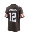 Shedeur Sanders Cleveland Browns Nike 2025 NFL Draft Spieler Trikot – Braun