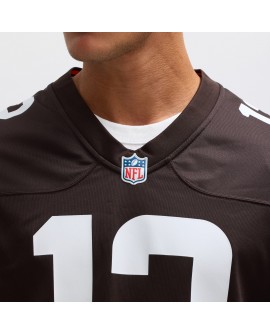 Shedeur Sanders Cleveland Browns Nike 2025 NFL Draft Spieler Trikot – Braun