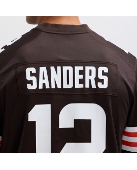 Shedeur Sanders Cleveland Browns Nike 2025 NFL Draft Spieler Trikot – Braun
