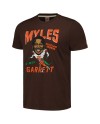 Myles Garrett Cleveland Browns Homage Unisex-Caricature-Spieler-Tri-Blend-T-Shirt – Heathered Brown