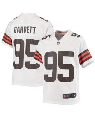Myles Garrett Cleveland Browns Nike Jugend-Spieler Trikot – Weiß