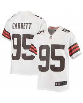 Myles Garrett Cleveland Browns Nike Jugend-Spieler Trikot – Weiß