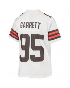 Myles Garrett Cleveland Browns Nike Jugend-Spieler Trikot – Weiß
