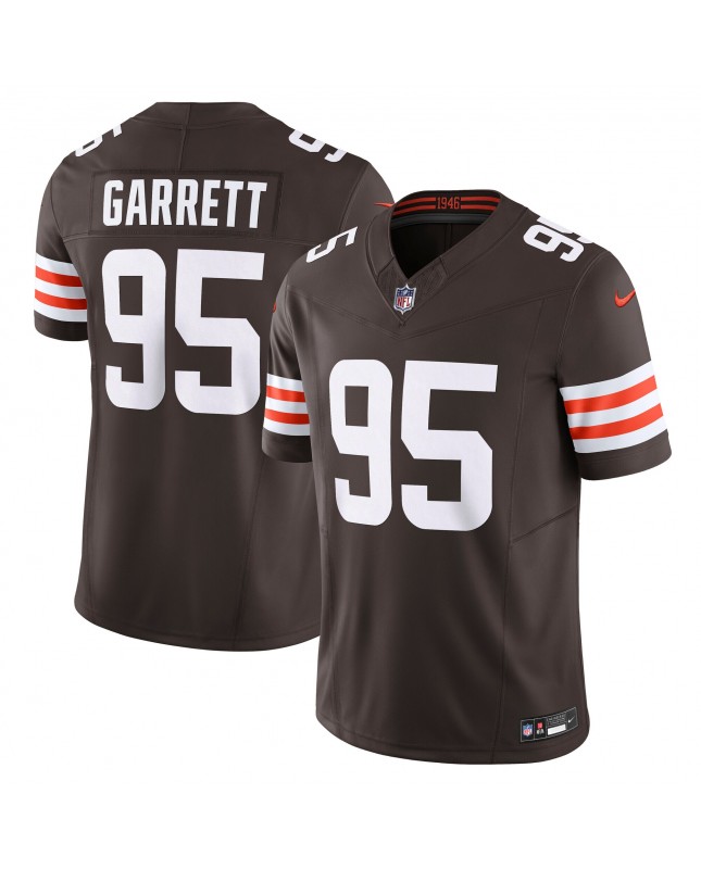 Myles Garrett Cleveland Browns Nike Team Vapor F.U.S.E. Limitiertes Trikot – Braun